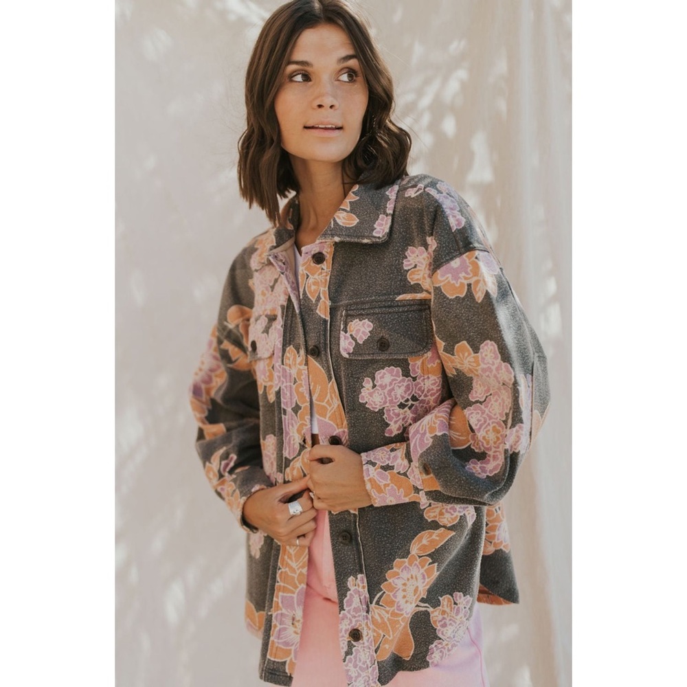 NEW Free People Printed Ruby Jacket - Picture 10 of 11
